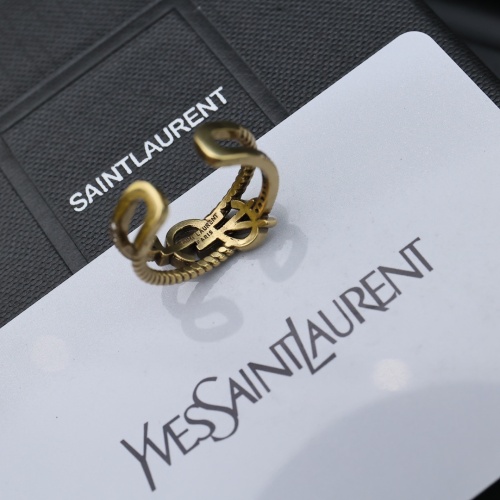 Cheap Yves Saint Laurent YSL Rings #1238746 Replica Wholesale [$25.00 USD] [ITEM#1238746] on Replica Yves Saint Laurent YSL Rings