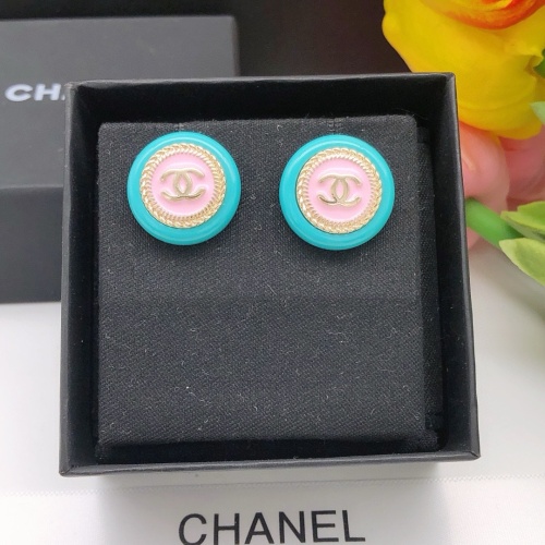 Cheap Chanel Earrings For Women #1238752 Replica Wholesale [$27.00 USD] [ITEM#1238752] on Replica Chanel Earrings