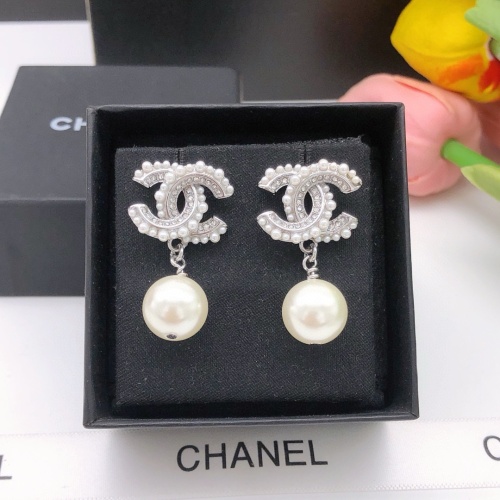 Cheap Chanel Earrings For Women #1238813 Replica Wholesale [$27.00 USD] [ITEM#1238813] on Replica Chanel Earrings