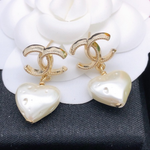 Cheap Chanel Earrings For Women #1238815 Replica Wholesale [$27.00 USD] [ITEM#1238815] on Replica Chanel Earrings