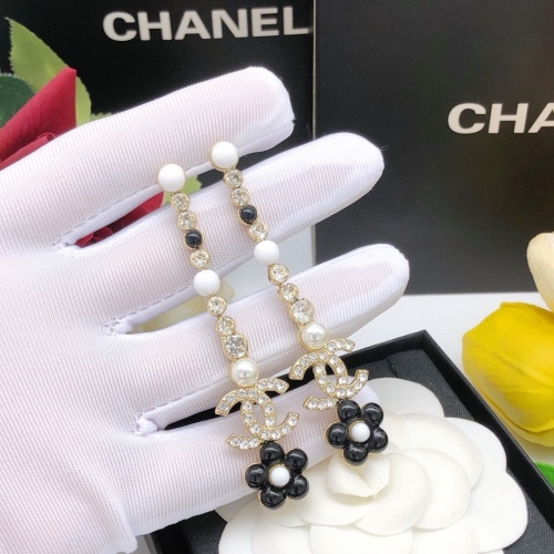 Cheap Chanel Earrings For Women #1238818 Replica Wholesale [$29.00 USD] [ITEM#1238818] on Replica Chanel Earrings