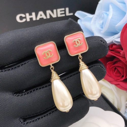 Cheap Chanel Earrings For Women #1238821 Replica Wholesale [$29.00 USD] [ITEM#1238821] on Replica Chanel Earrings