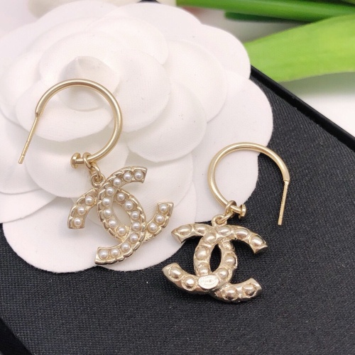 Cheap Chanel Earrings For Women #1238914 Replica Wholesale [$27.00 USD] [ITEM#1238914] on Replica Chanel Earrings