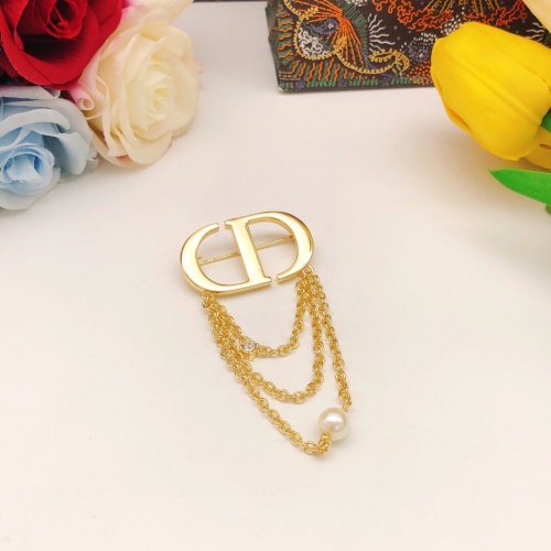 Cheap Christian Dior Brooches For Women #1238942 Replica Wholesale [$27.00 USD] [ITEM#1238942] on Replica Christian Dior Brooches