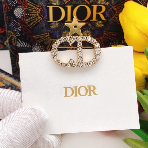 Cheap Christian Dior Brooches For Women #1238952 Replica Wholesale [$27.00 USD] [ITEM#1238952] on Replica Christian Dior Brooches