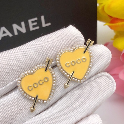 Cheap Chanel Earrings For Women #1238982 Replica Wholesale [$27.00 USD] [ITEM#1238982] on Replica Chanel Earrings