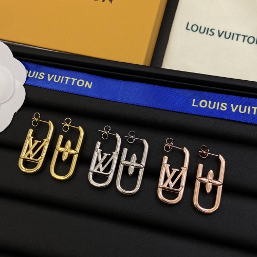 Cheap Louis Vuitton Earrings For Women #1238999 Replica Wholesale [$27.00 USD] [ITEM#1238999] on Replica Louis Vuitton Earrings