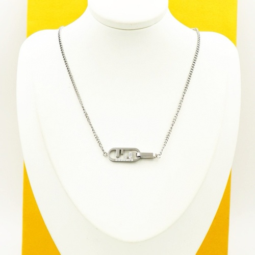 Cheap Fendi Necklaces #1239073 Replica Wholesale [$27.00 USD] [ITEM#1239073] on Replica Fendi Necklaces