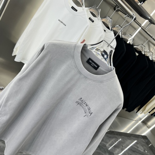 Cheap Balenciaga T-Shirts Long Sleeved For Unisex #1239082 Replica Wholesale [$45.00 USD] [ITEM#1239082] on Replica Balenciaga T-Shirts