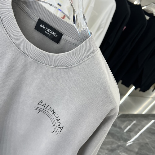 Cheap Balenciaga T-Shirts Long Sleeved For Unisex #1239082 Replica Wholesale [$45.00 USD] [ITEM#1239082] on Replica Balenciaga T-Shirts