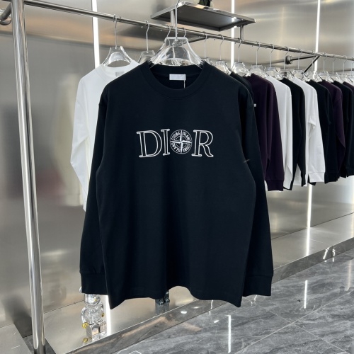 Cheap Christian Dior T-Shirts Long Sleeved For Unisex #1239091 Replica Wholesale [$42.00 USD] [ITEM#1239091] on Replica Christian Dior T-Shirts