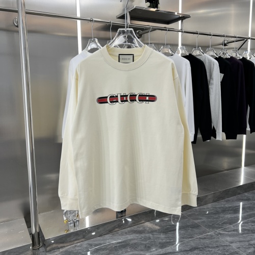 Cheap Gucci T-Shirts Long Sleeved For Unisex #1239093 Replica Wholesale [$42.00 USD] [ITEM#1239093] on Replica Gucci T-Shirts