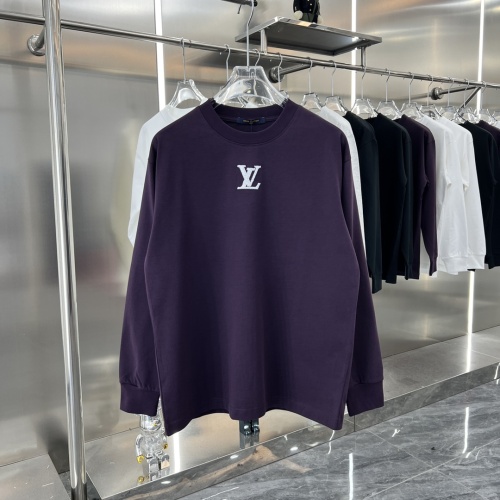 Cheap Louis Vuitton LV T-Shirts Long Sleeved For Unisex #1239095 Replica Wholesale [$42.00 USD] [ITEM#1239095] on Replica Louis Vuitton LV T-Shirts