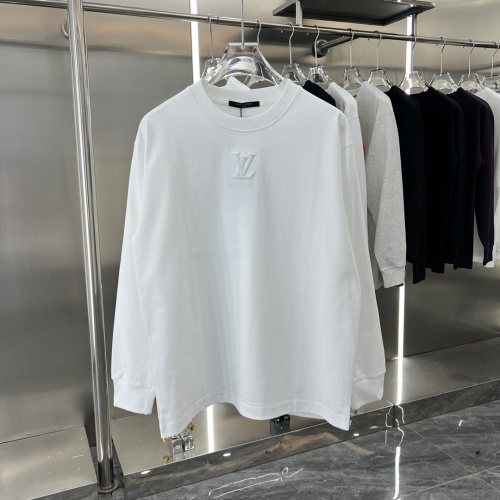 Cheap Louis Vuitton LV T-Shirts Long Sleeved For Unisex #1239096 Replica Wholesale [$42.00 USD] [ITEM#1239096] on Replica Louis Vuitton LV T-Shirts