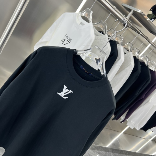 Cheap Louis Vuitton LV T-Shirts Long Sleeved For Unisex #1239097 Replica Wholesale [$42.00 USD] [ITEM#1239097] on Replica Louis Vuitton LV T-Shirts