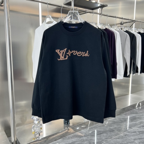 Cheap Louis Vuitton LV T-Shirts Long Sleeved For Unisex #1239099 Replica Wholesale [$45.00 USD] [ITEM#1239099] on Replica Louis Vuitton LV T-Shirts