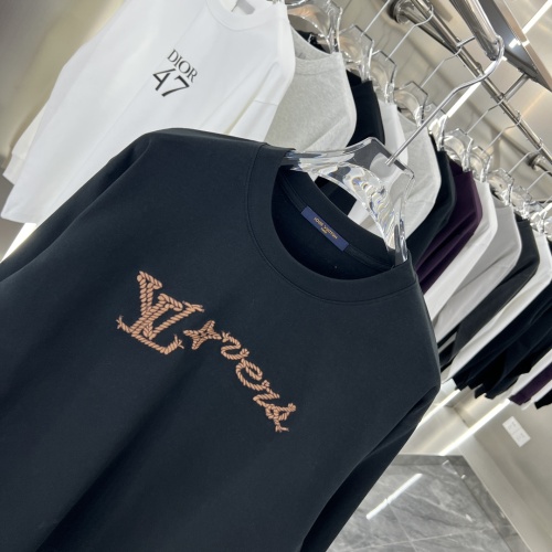 Cheap Louis Vuitton LV T-Shirts Long Sleeved For Unisex #1239099 Replica Wholesale [$45.00 USD] [ITEM#1239099] on Replica Louis Vuitton LV T-Shirts