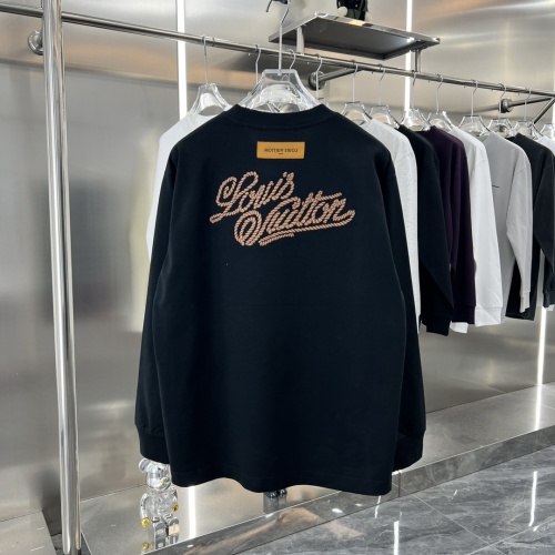 Cheap Louis Vuitton LV T-Shirts Long Sleeved For Unisex #1239099 Replica Wholesale [$45.00 USD] [ITEM#1239099] on Replica Louis Vuitton LV T-Shirts