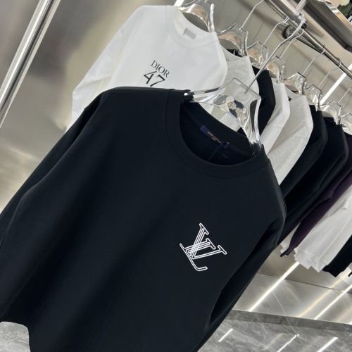 Cheap Louis Vuitton LV T-Shirts Long Sleeved For Unisex #1239101 Replica Wholesale [$42.00 USD] [ITEM#1239101] on Replica Louis Vuitton LV T-Shirts