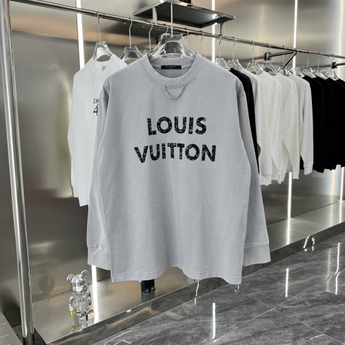 Cheap Louis Vuitton LV T-Shirts Long Sleeved For Unisex #1239105 Replica Wholesale [$45.00 USD] [ITEM#1239105] on Replica Louis Vuitton LV T-Shirts