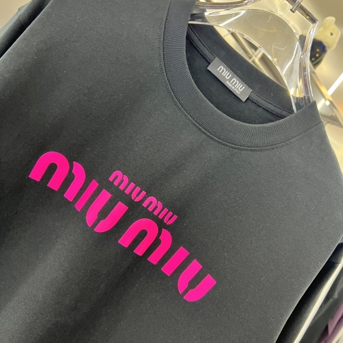 Cheap MIU MIU T-Shirts Long Sleeved For Unisex #1239110 Replica Wholesale [$42.00 USD] [ITEM#1239110] on Replica MIU MIU T-Shirts