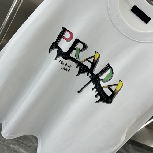 Cheap Prada T-Shirts Long Sleeved For Unisex #1239123 Replica Wholesale [$42.00 USD] [ITEM#1239123] on Replica Prada T-Shirts