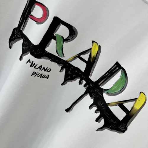 Cheap Prada T-Shirts Long Sleeved For Unisex #1239123 Replica Wholesale [$42.00 USD] [ITEM#1239123] on Replica Prada T-Shirts