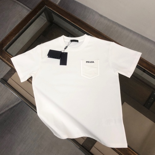 Cheap Prada T-Shirts Short Sleeved For Unisex #1239132 Replica Wholesale [$41.00 USD] [ITEM#1239132] on Replica Prada T-Shirts