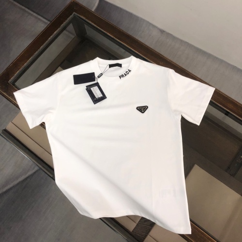 Cheap Prada T-Shirts Short Sleeved For Unisex #1239136 Replica Wholesale [$41.00 USD] [ITEM#1239136] on Replica Prada T-Shirts