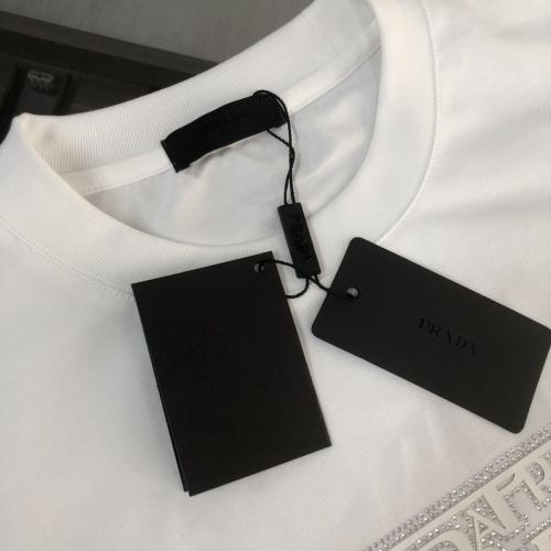 Cheap Prada T-Shirts Short Sleeved For Unisex #1239139 Replica Wholesale [$41.00 USD] [ITEM#1239139] on Replica Prada T-Shirts