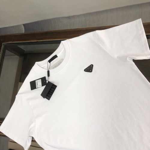 Cheap Prada T-Shirts Short Sleeved For Unisex #1239144 Replica Wholesale [$41.00 USD] [ITEM#1239144] on Replica Prada T-Shirts