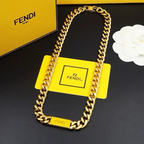 Cheap Fendi Necklaces #1239151 Replica Wholesale [$29.00 USD] [ITEM#1239151] on Replica Fendi Necklaces