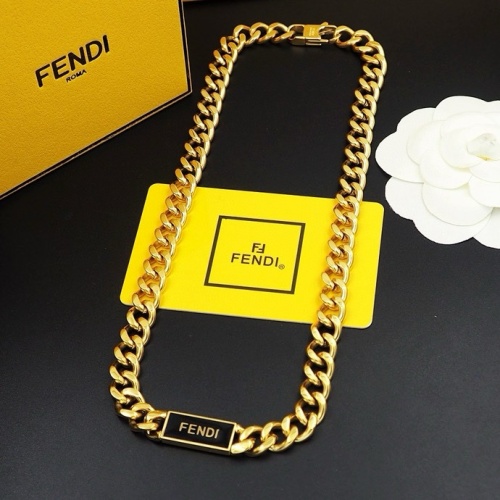 Cheap Fendi Necklaces #1239153 Replica Wholesale [$29.00 USD] [ITEM#1239153] on Replica Fendi Necklaces