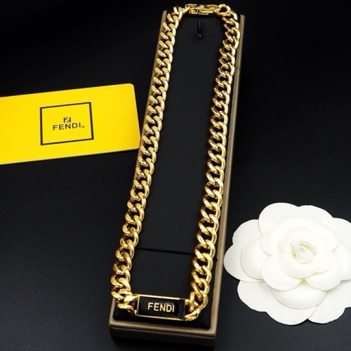 Cheap Fendi Necklaces #1239153 Replica Wholesale [$29.00 USD] [ITEM#1239153] on Replica Fendi Necklaces