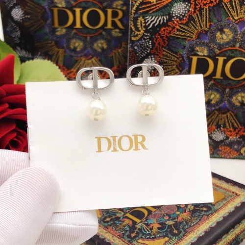 Cheap Christian Dior Earrings For Women #1239157 Replica Wholesale [$25.00 USD] [ITEM#1239157] on Replica Christian Dior Earrings