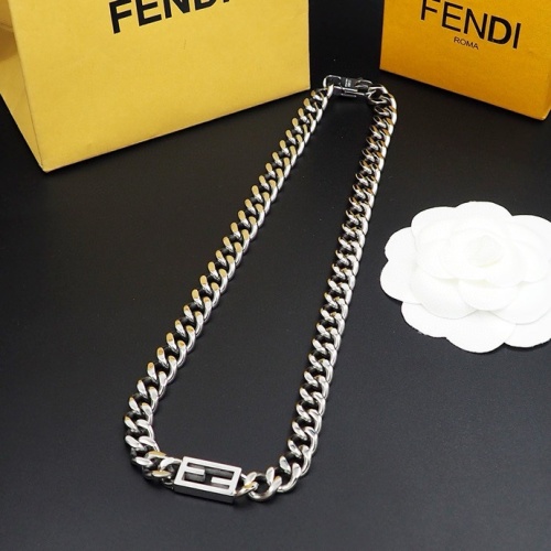 Cheap Fendi Necklaces #1239165 Replica Wholesale [$29.00 USD] [ITEM#1239165] on Replica Fendi Necklaces