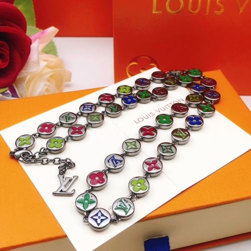 Cheap Louis Vuitton Necklaces #1239240 Replica Wholesale [$56.00 USD] [ITEM#1239240] on Replica Louis Vuitton Necklaces