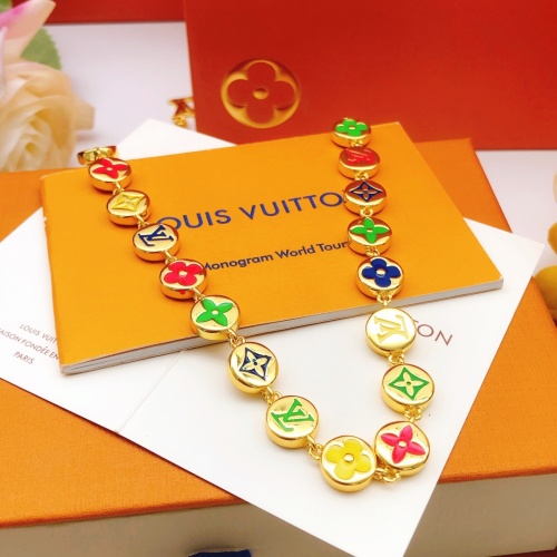 Cheap Louis Vuitton Necklaces #1239241 Replica Wholesale [$56.00 USD] [ITEM#1239241] on Replica Louis Vuitton Necklaces