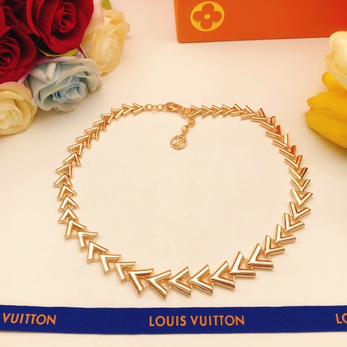 Cheap Louis Vuitton Necklaces #1239263 Replica Wholesale [$52.00 USD] [ITEM#1239263] on Replica Louis Vuitton Necklaces