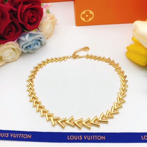 Cheap Louis Vuitton Necklaces #1239266 Replica Wholesale [$52.00 USD] [ITEM#1239266] on Replica Louis Vuitton Necklaces