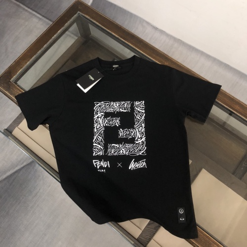 Cheap Fendi T-Shirts Short Sleeved For Unisex #1239278 Replica Wholesale [$41.00 USD] [ITEM#1239278] on Replica Fendi T-Shirts