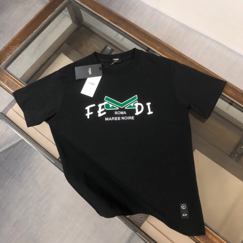 Cheap Fendi T-Shirts Short Sleeved For Unisex #1239280 Replica Wholesale [$41.00 USD] [ITEM#1239280] on Replica Fendi T-Shirts