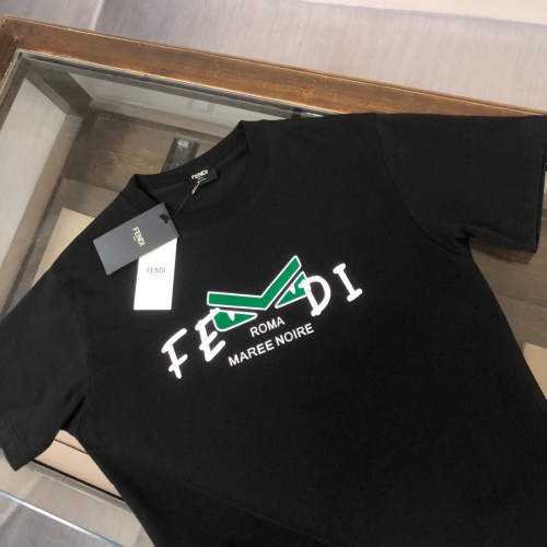 Cheap Fendi T-Shirts Short Sleeved For Unisex #1239280 Replica Wholesale [$41.00 USD] [ITEM#1239280] on Replica Fendi T-Shirts