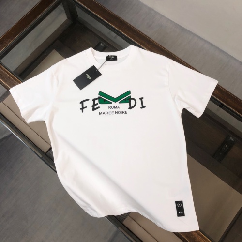 Cheap Fendi T-Shirts Short Sleeved For Unisex #1239281 Replica Wholesale [$41.00 USD] [ITEM#1239281] on Replica Fendi T-Shirts