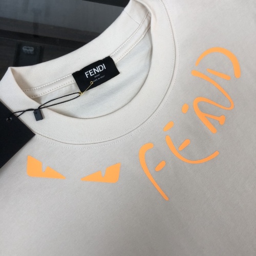 Cheap Fendi T-Shirts Short Sleeved For Unisex #1239289 Replica Wholesale [$41.00 USD] [ITEM#1239289] on Replica Fendi T-Shirts