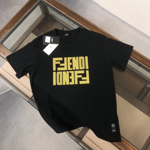 Cheap Fendi T-Shirts Short Sleeved For Unisex #1239290 Replica Wholesale [$41.00 USD] [ITEM#1239290] on Replica Fendi T-Shirts