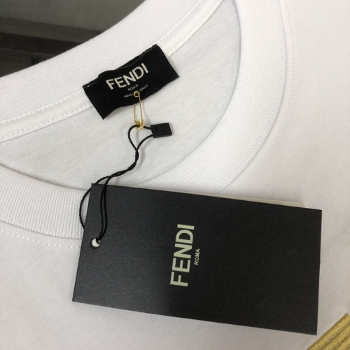 Cheap Fendi T-Shirts Short Sleeved For Unisex #1239291 Replica Wholesale [$41.00 USD] [ITEM#1239291] on Replica Fendi T-Shirts