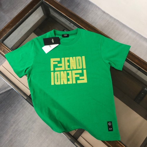 Cheap Fendi T-Shirts Short Sleeved For Unisex #1239292 Replica Wholesale [$41.00 USD] [ITEM#1239292] on Replica Fendi T-Shirts