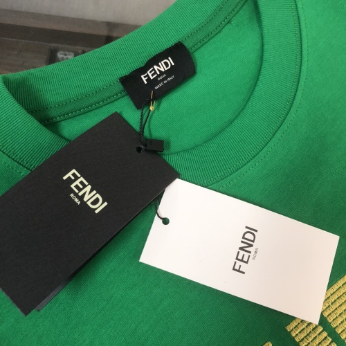 Cheap Fendi T-Shirts Short Sleeved For Unisex #1239292 Replica Wholesale [$41.00 USD] [ITEM#1239292] on Replica Fendi T-Shirts