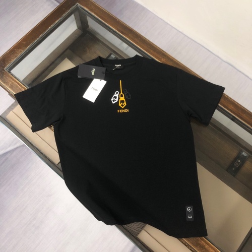 Cheap Fendi T-Shirts Short Sleeved For Unisex #1239293 Replica Wholesale [$41.00 USD] [ITEM#1239293] on Replica Fendi T-Shirts